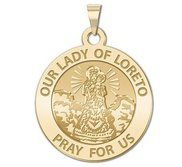 Our Lady of Loreto Religious Medal   EXCLUSIVE 