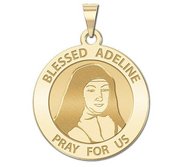 Blessed Adeline Round Religious Medal    EXCLUSIVE 