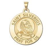 Pope Saint Silverius Religious Medal  EXCLUSIVE 