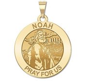 Noah Round Religious Medal  EXCLUSIVE 