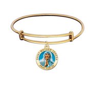 Saint Mother Teresa Expandable Bracelet EXCLUSIVE Embossed or Color