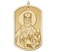 Saint Nicholas   Dog Tag Religious Medal  EXCLUSIVE 