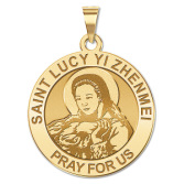 Saint Lucy Religious Medal  EXCLUSIVE 