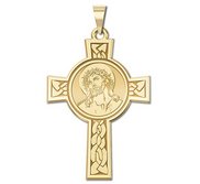 Ecce Homo Cross Religious Medal   EXCLUSIVE 