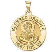 Blessed Urban II Round Religious Medal  EXCLUSIVE 