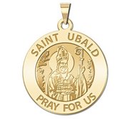 Saint Ubald Religious Medal  EXCLUSIVE 