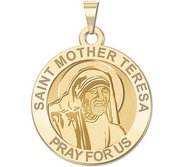 Saint Mother Teresa Religious Medal  EXCLUSIVE  In Laser