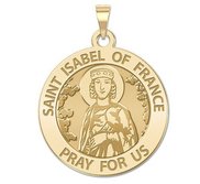 Saint Isabel of France Religious Medal  EXCLUSIVE 