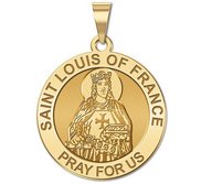 Saint Louis of France Religious Medal  EXCLUSIVE 