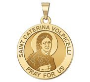 Saint Caterina Volpicelli Round Religious Medal    EXCLUSIVE 