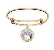 Pope Francis Color Expandable Bracelet W  Papal Visit Philadelphia 2015