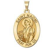 Saint Naomi OVAL Religious Medal   EXCLUSIVE 