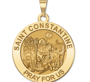  The Conversion of  Saint Constantine Round Religious Medal    EXCLUSIVE 