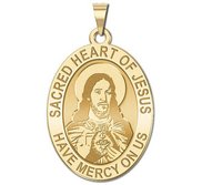 Sacred Heart of Jesus Religious Medal   EXCLUSIVE 