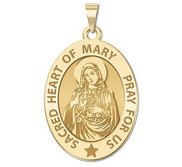 Sacred Heart of Mary Religious Medal  EXCLUSIVE 