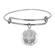 Saint Sebastian Expandable Bracelet