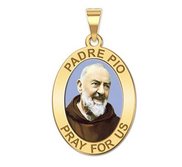 Padre Pio   OVAL  EXCLUSIVE 