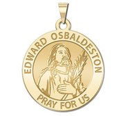 Edward Osbaldeston Round Religious Medal  EXCLUSIVE 