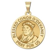 Blessed Conor O Devaney Round Religious Medal  EXCLUSIVE 