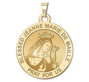 Blessed Jeanne Marie de Maille Religious Medal    EXCLUSIVE 