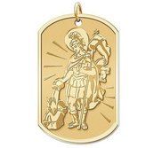 Saint Florian Dog tag Religious Medal  EXCLUSIVE 