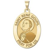 Saint Rene Goupil  OVAL  EXCLUSIVE 