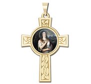 Saint Mary Magdalene Religious Medal   Color EXCLUSIVE 