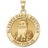 Blessed Daniel Brottier Round Religious Medal  EXCLUSIVE 