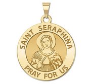 Saint Seraphina Religious Medal  EXCLUSIVE 