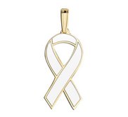 Awareness Ribbon Pearl Color Charm