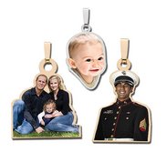 Photo Outline Pendant or Charm