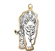 White Tiger Charm