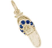 SANDAL   BLUE SAPPHIRE ENGRAVABLE