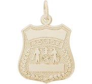 POLICE BADGE ENGRAVABLE