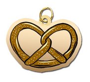 Pretzel Charm