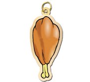 Chicken Leg Charm