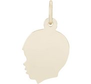 BOYS HEAD ENGRAVABLE