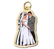 Bride and Groom Charm