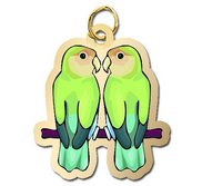 Lovebirds Charm