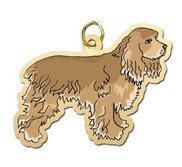 Dog   Cocker Spaniel Charm