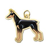 Dog   Doberman Pincher Charm