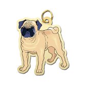 Dog   Pug Charm