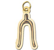 Wishbone Charm