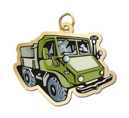 Dump Truck Bus Charm