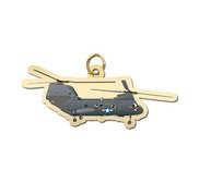 Combat Helicopter Charm