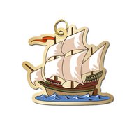 Pirate Ship Charm