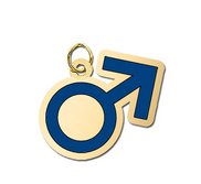 Male Symbol Charm