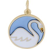 07 SWANS A SWIMMING ENGRAVABLE