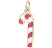 CHRISTMAS CANDY CANE W COLOR ENGRAVABLE