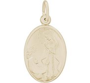 OUR LADY OF LOURDES ENGRAVABLE